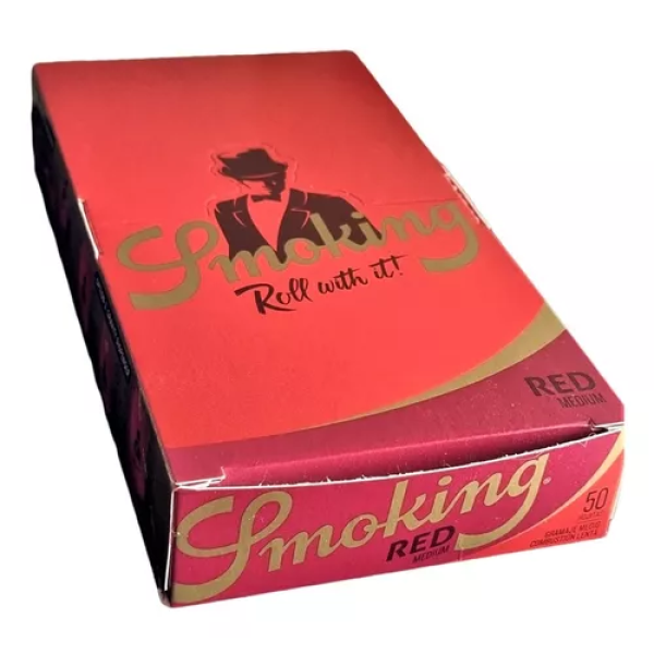 PAPEL SMOKING ROJO 25L x 50u - Imagen 2